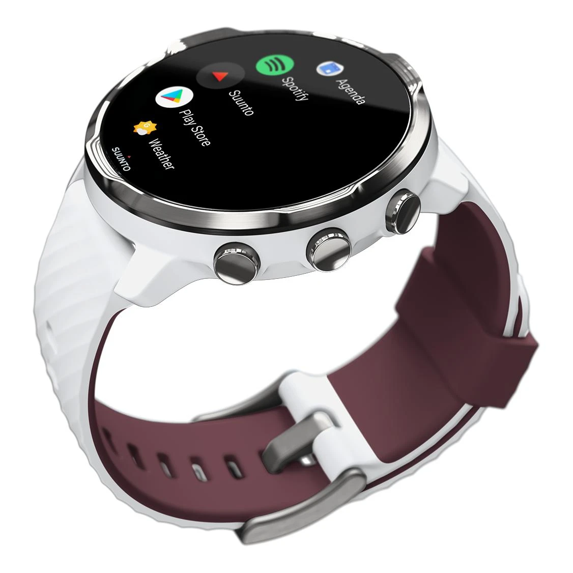 Suunto Suunto 7 White Burgundy Blanc 12 Suunto Suunto 7 White Burgundy Blanc – Image 10