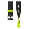 Suunto Bracelet Suunto 24mm Urb3 Silicon Black Lime Noir -Suunto SS050545000 0