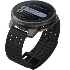 Suunto Suunto Vertical Titanium Solar Black Noir -Suunto main 5 SS050858000 SuuntoVertical TitaniumSolarBlack top quarter exercise ORCA 9379