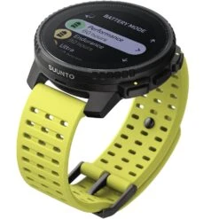 Suunto Suunto Vertical Black Lime Jaune -Suunto main 5 SS050864000 SuuntoVertical BlackLime top quarter exercise ORCA battery m c90d