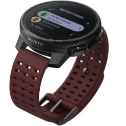 Suunto Suunto Vertical Black Ruby Bordeaux -Suunto main 5 SS050865000 SuuntoVertical BlackRuby top quarter exercise ORCA battery m e895