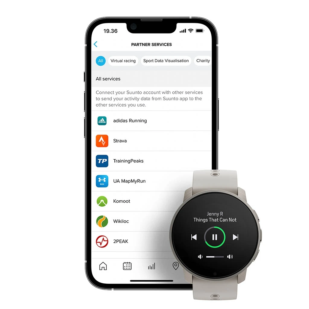 Suunto Suunto 9 Peak Pro Titanium Sand Blanc – Image 6