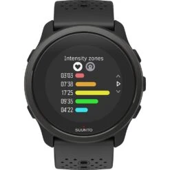 Suunto Suunto 5 Peak All Black Noir -Suunto main Suunto 5 Peak All black front intensity zones 136f