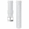 Suunto Bracelet 24MM - Silicone White Steel Strap Athletic 1